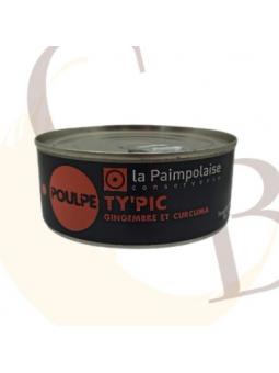 LA PAIMPOLAISE - TAPAS - Poulpe Ty'Pic Gingembre et Curcuma - 215g
