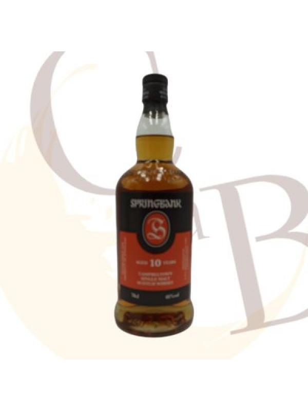 SPRINGBANK 10 ans sous étui - 46°vol - 70cl