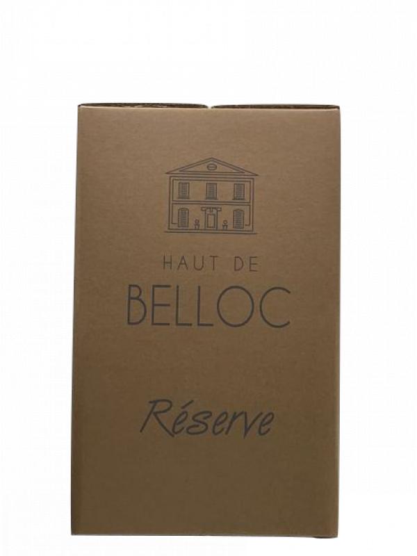 BIB 10L IGPB OC "Les Hauts de Belloc" Blanc 10 litres