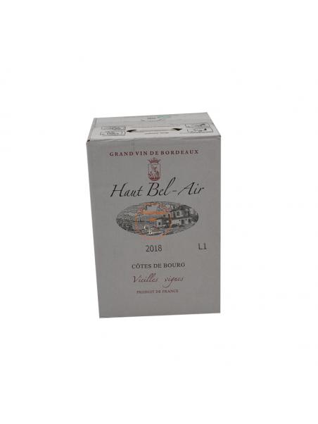 BIB 5L COTES DE BOURG 'Château HAUT BEL AIR" -13.5°vol - 2021