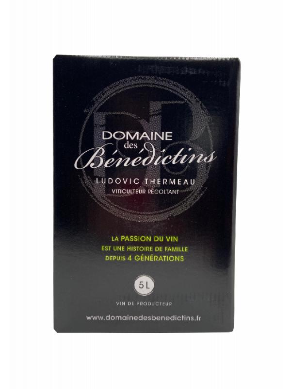 BIB 5 litres SAUMUR "Domaine des BENEDICTINS" - 13.5°vol