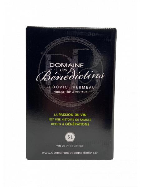 BIB 5 litres SAUMUR "Domaine des BENEDICTINS" - 13.5°vol