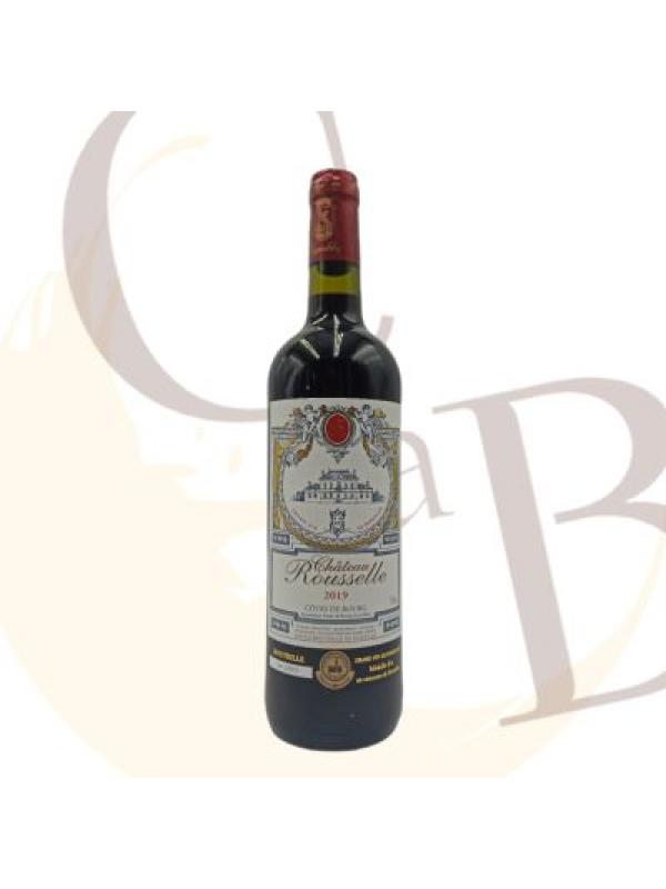 COTES DE BOURG "Château ROUSSELLE" 2019 - 14°vol - 75cl