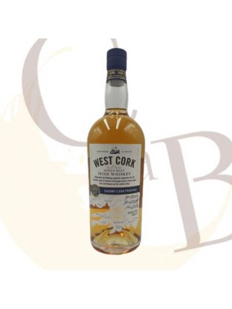 WEST CORK - SHERRY CASK FINISHED - 43°vol - 70cl