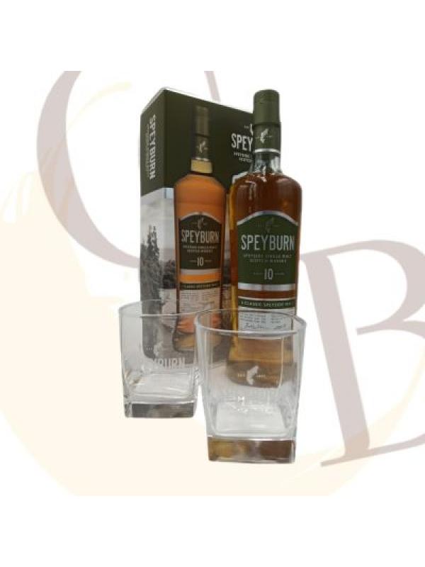 SPEYBURN 10 ans en coffret + 2 Verres - 40°vol - 70cl