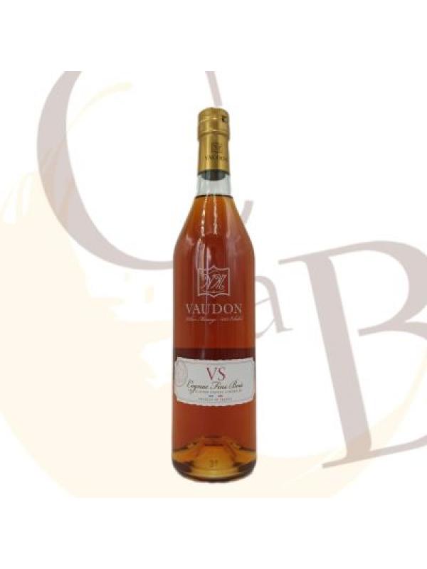 COGNAC Fins Bois "VAUDON" VS - 40°vol - 70cl bouteille nue