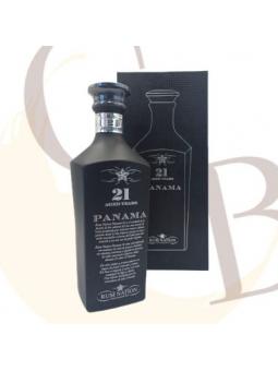 RUM NATION 21 ans PANAMA Decanter black en Coffret - 43°vol - 70 cl
