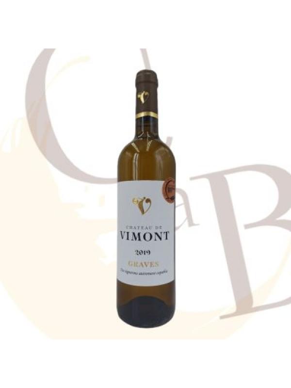 GRAVES blanc "Château de VIMONT" 2019 - 13°vol - 75cl