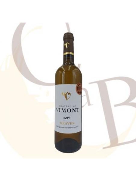 GRAVES blanc "Château de VIMONT" 2019 - 13°vol - 75cl