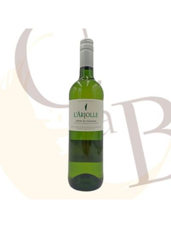 IGP Blanc C. de Thongues"L'ARJOLLE Blanc" Sauvignon-Viognier - 2022 - 12.°vol - 75cl