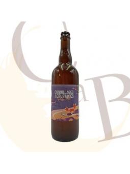 BRASSERIE L'ECUME SAUVAGE " Coquillages et Crustacés" PALE ALE BIO - 5.5°vol - 75cl