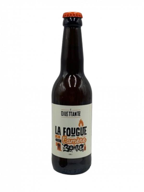 LA FOUGUE BIO c'est l'Amère à Boire "Brasserie La DILETTANTE" 6°vol - 33cl