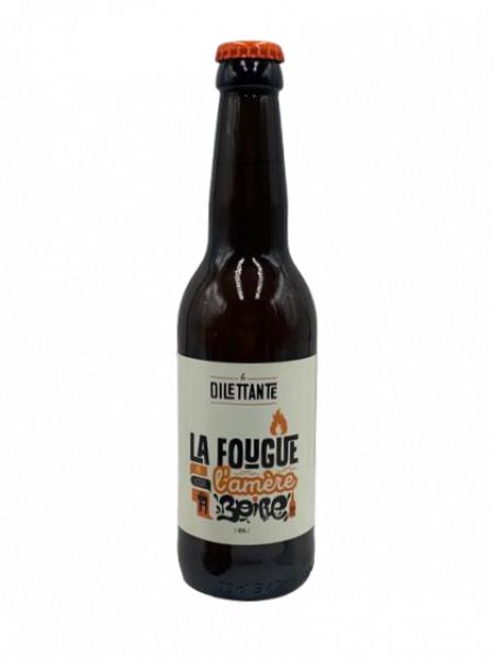 LA FOUGUE BIO c'est l'Amère à Boire "Brasserie La DILETTANTE" 6°vol - 33cl