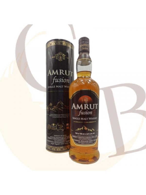 AMRUT FUSION WHISKY INDIEN en canister  - 50°vol - 70cl