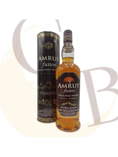 AMRUT FUSION WHISKY INDIEN en canister  - 50°vol - 70cl