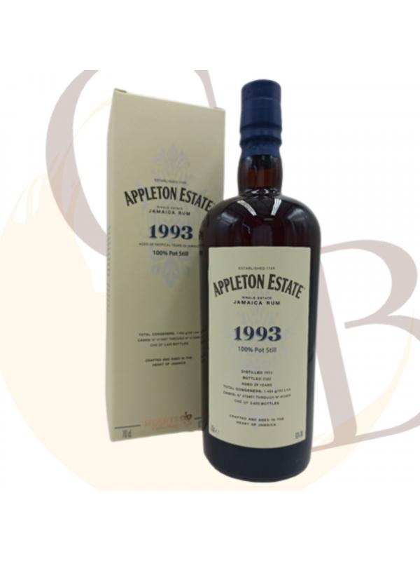 APPLETON ESTATE 29 ans 1993 Hearts collection - 63°vol - 70cl